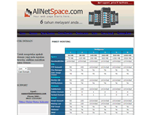 Tablet Screenshot of hostingmurah.allnetspace.com